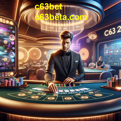 Experiência Imersiva no Casino Ao Vivo do C63bet
